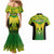 Papua New Guinea Rugby Couples Matching Mermaid Dress And Hawaiian Shirt Enga Mioks PNG Polynesian Pattern LT14 - Polynesian Pride