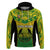 Papua New Guinea Rugby Hoodie Enga Mioks PNG Polynesian Pattern LT14 Green - Polynesian Pride