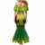 Custom Papua New Guinea Rugby Mermaid Dress Enga Mioks PNG Polynesian Pattern LT14 - Polynesian Pride