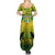 Custom Papua New Guinea Rugby Summer Maxi Dress Enga Mioks PNG Polynesian Pattern LT14 - Polynesian Pride