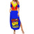 Custom Papua New Guinea Rugby Summer Maxi Dress Hela Wigmen PNG Polynesian Pattern LT14 Women Blue - Polynesian Pride