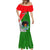 Papua New Guinea Rugby Mermaid Dress Rabaul Gurias PNG Polynesian Pattern LT14 - Polynesian Pride