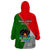 Papua New Guinea Rugby Wearable Blanket Hoodie Rabaul Gurias PNG Polynesian Pattern LT14 - Polynesian Pride