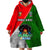 Papua New Guinea Rugby Wearable Blanket Hoodie Rabaul Gurias PNG Polynesian Pattern LT14 - Polynesian Pride