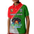 Custom Papua New Guinea Rugby Kid Polo Shirt Rabaul Gurias PNG Polynesian Pattern LT14 Kid Green - Polynesian Pride