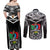 Papua New Guinea Rugby Couples Matching Off Shoulder Maxi Dress and Long Sleeve Button Shirts Mendi Muruks PNG Polynesian Pattern LT14 - Polynesian Pride