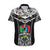 Papua New Guinea Rugby Hawaiian Shirt Mendi Muruks PNG Polynesian Pattern LT14 Black - Polynesian Pride