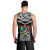 Papua New Guinea Rugby Men Tank Top Mendi Muruks PNG Polynesian Pattern LT14 - Polynesian Pride