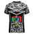 Papua New Guinea Rugby Women V Neck T Shirt Mendi Muruks PNG Polynesian Pattern LT14 - Polynesian Pride