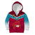 Papua New Guinea Rugby Kid Hoodie Goroka Lahanis PNG Polynesian Pattern LT14 Zip Hoodie Red - Polynesian Pride
