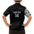 New Zealand Silver Fern Rugby Custom Family Matching Mermaid Dress and Hawaiian Shirt Maori Koru Go Black Fern - Polynesian Pride
