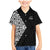 New Zealand Silver Fern Rugby Custom Family Matching Mermaid Dress and Hawaiian Shirt Maori Koru Go Black Fern - Polynesian Pride