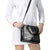 New Zealand Silver Fern Rugby Custom Shoulder Handbag Maori Koru Go Black Fern - Polynesian Pride