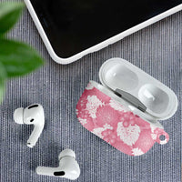 Pink Aloha Hawaii AirPods Case Monstera Hibiscus Plumeria Seamless Vibes - Polynesian Pride
