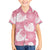 Pink Aloha Hawaii Family Matching Tank Maxi Dress and Hawaiian Shirt Monstera Hibiscus Plumeria Seamless Vibes - Polynesian Pride