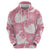 Pink Aloha Hawaii Hoodie Monstera Hibiscus Plumeria Seamless Vibes - Polynesian Pride