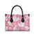 Pink Aloha Hawaii Leather Bag Monstera Hibiscus Plumeria Seamless Vibes - Polynesian Pride