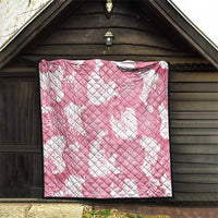 Pink Aloha Hawaii Quilt Monstera Hibiscus Plumeria Seamless Vibes - Polynesian Pride