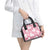 Pink Aloha Hawaii Shoulder Handbag Monstera Hibiscus Plumeria Seamless Vibes - Polynesian Pride