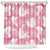Pink Aloha Hawaii Shower Curtain Monstera Hibiscus Plumeria Seamless Vibes - Polynesian Pride