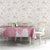 Pink Aloha Hawaii Tablecloth Monstera Hibiscus Plumeria Seamless Vibes - Polynesian Pride