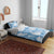 Blue Aloha Hawaii Bedding Set Monstera Hibiscus Plumeria Seamless Vibes - Polynesian Pride
