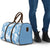 Blue Aloha Hawaii Travel Bag Monstera Hibiscus Plumeria Seamless Vibes - Polynesian Pride