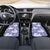 Purple Aloha Hawaii Car Mats Monstera Hibiscus Plumeria Seamless Vibes - Polynesian Pride