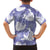 Purple Aloha Hawaii Family Matching Tank Maxi Dress and Hawaiian Shirt Monstera Hibiscus Plumeria Seamless Vibes - Polynesian Pride