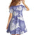 Purple Aloha Hawaii Family Matching Tank Maxi Dress and Hawaiian Shirt Monstera Hibiscus Plumeria Seamless Vibes - Polynesian Pride