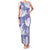 Purple Aloha Hawaii Family Matching Tank Maxi Dress and Hawaiian Shirt Monstera Hibiscus Plumeria Seamless Vibes - Polynesian Pride