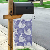 Purple Aloha Hawaii Garden Flag Monstera Hibiscus Plumeria Seamless Vibes - Polynesian Pride