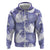 Purple Aloha Hawaii Hoodie Monstera Hibiscus Plumeria Seamless Vibes - Polynesian Pride