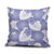 Purple Aloha Hawaii Pillow Cover Monstera Hibiscus Plumeria Seamless Vibes - Polynesian Pride