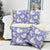 Purple Aloha Hawaii Pillow Cover Monstera Hibiscus Plumeria Seamless Vibes - Polynesian Pride
