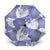 Purple Aloha Hawaii Umbrella Monstera Hibiscus Plumeria Seamless Vibes - Polynesian Pride