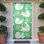 Green Aloha Hawaii Door Cover Monstera Hibiscus Plumeria Seamless Vibes - Polynesian Pride