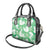 Green Aloha Hawaii Shoulder Handbag Monstera Hibiscus Plumeria Seamless Vibes - Polynesian Pride
