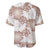 Mocha Mousse Aloha Hawaii Baseball Jersey Monstera Hibiscus Plumeria Seamless Vibes - Polynesian Pride