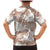 Mocha Mousse Aloha Hawaii Family Matching Mermaid Dress and Hawaiian Shirt Monstera Hibiscus Plumeria Seamless Vibes - Polynesian Pride