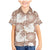 Mocha Mousse Aloha Hawaii Family Matching Mermaid Dress and Hawaiian Shirt Monstera Hibiscus Plumeria Seamless Vibes - Polynesian Pride