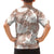 Mocha Mousse Aloha Hawaii Family Matching Tank Maxi Dress and Hawaiian Shirt Monstera Hibiscus Plumeria Seamless Vibes - Polynesian Pride