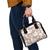 Mocha Mousse Aloha Hawaii Shoulder Handbag Monstera Hibiscus Plumeria Seamless Vibes - Polynesian Pride
