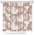 Mocha Mousse Aloha Hawaii Shower Curtain Monstera Hibiscus Plumeria Seamless Vibes - Polynesian Pride