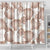 Mocha Mousse Aloha Hawaii Shower Curtain Monstera Hibiscus Plumeria Seamless Vibes - Polynesian Pride