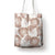 Mocha Mousse Aloha Hawaii Tote Bag Monstera Hibiscus Plumeria Seamless Vibes - Polynesian Pride