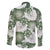 Sage Green Aloha Hawaii Family Matching Tank Maxi Dress and Hawaiian Shirt Monstera Hibiscus Plumeria Seamless Vibes - Polynesian Pride