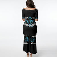Aotearoa Atua Ranginui Personalised Puletasi Maori Sky Father Taniko Motifs LT14 - Polynesian Pride