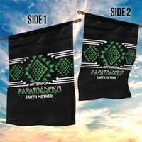 Aotearoa Atua Papatuanuku Garden Flag Maori Earth Mother Taniko Motifs LT14 - Polynesian Pride