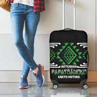 Aotearoa Atua Papatuanuku Luggage Cover Maori Earth Mother Taniko Motifs LT14 - Polynesian Pride
